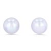 Diamonds Direct Earrings | Gray Freshwater Pearl Studs