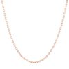 Diamonds Direct Chains | 20 Inch Cable Chain White Gold 14K