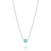 Diamonds Direct Necklaces & Pendants | Tacori Crescent Embrace Petite Turquoise Pendant