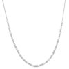 Diamonds Direct Necklaces & Pendants | Pave Diamond Choker Necklace White Gold 14K