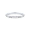 Diamonds Direct Women'S Bands | Michael M. Crown Classic Wedding Band White Gold 18K