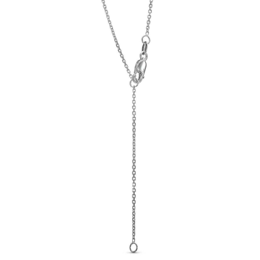 Diamonds Direct Necklaces & Pendants | Diamond Journey Pendant White Gold 14K