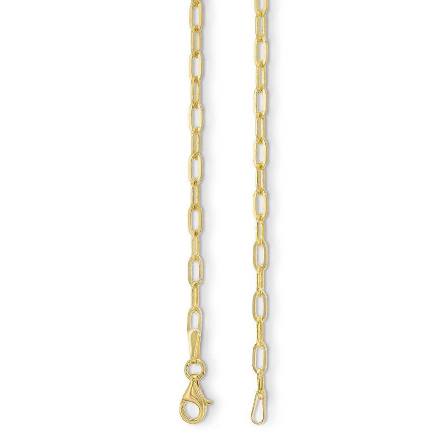 Diamonds Direct Bracelets | Petite Paperclip Chain Bracelet