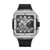 Diamonds Direct Men'S Watches | Hublot Square Bang Unico Titanium 42Mm