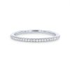 Diamonds Direct Women'S Bands | Petite Classic Diamond Wedding Band By Classique White Gold 14K