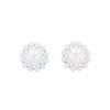 Diamonds Direct Earrings | Pearl Halo Stud Earrings