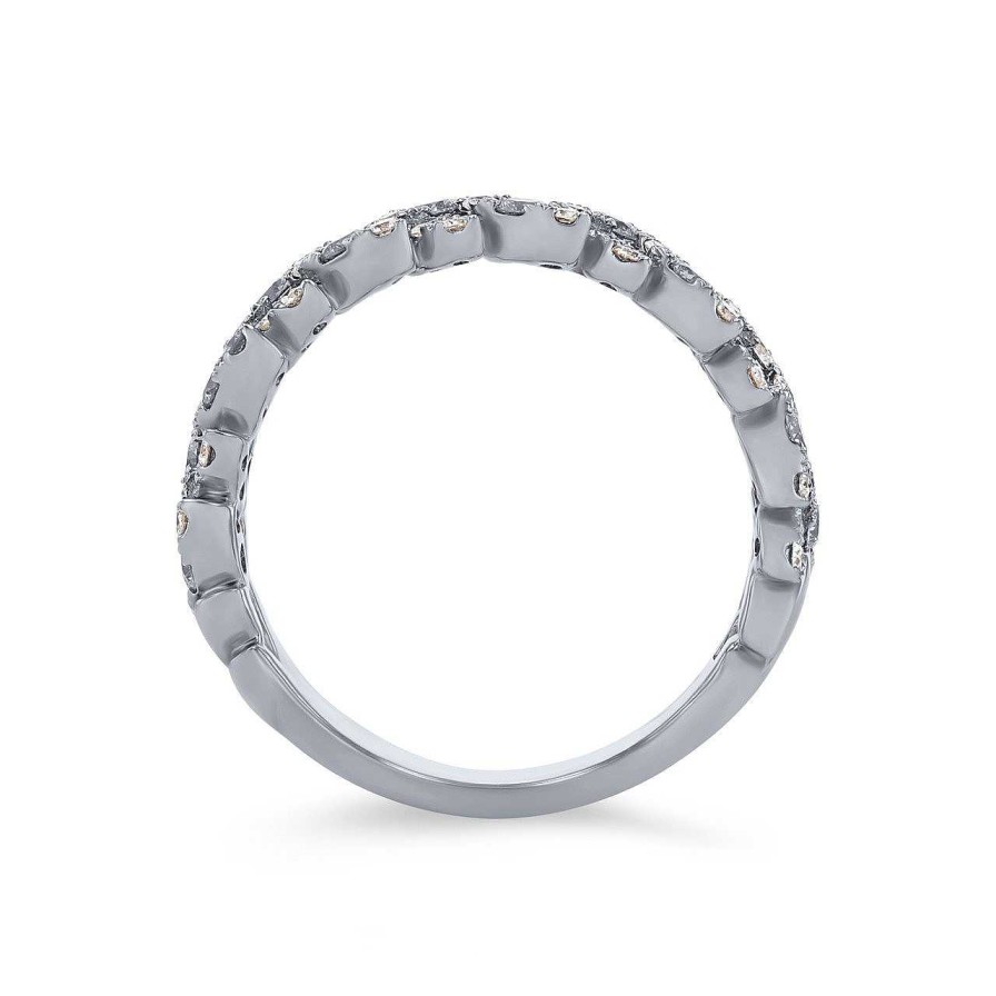 Diamonds Direct Fashion Rings | Diamond Vine Ring White Gold 14K