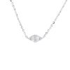 Diamonds Direct Necklaces & Pendants | Mixed-Cut Diamond Mosaic Pendant White Gold 14K