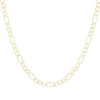 Diamonds Direct Chains | 20 Inch Figaro Chain Yellow Gold 14K