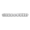 Diamonds Direct Women'S Bands | Tacori Sculpted Crescent Single Prong Wedding Band White Gold 18K