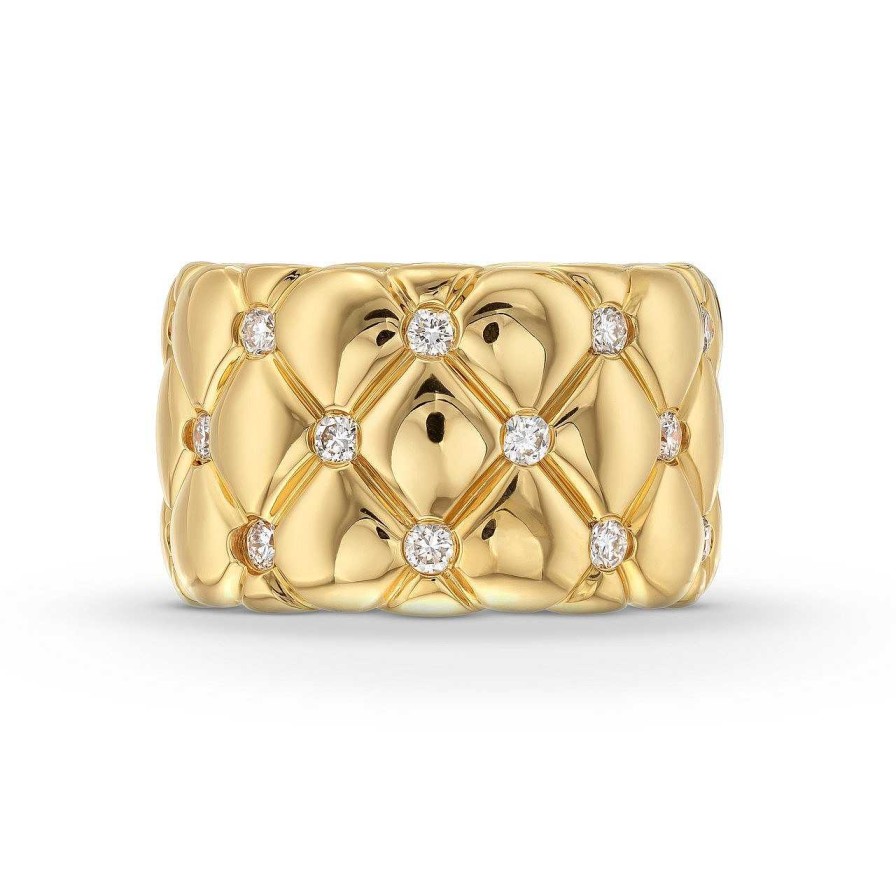 Diamonds Direct Fashion Rings | Quilted Diamond Ring By A. Jaffe