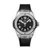 Diamonds Direct Women'S Watches | Hublot Big Bang One Click Stainless Steel Diamonds 33Mm