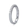 Diamonds Direct Women'S Bands | Verragio Renaissance Shared Prong Wedding Band White Gold 14K