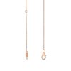 Diamonds Direct Necklaces & Pendants | Verragio Beaded Diamond Circle Pendant Rose Gold 18K