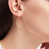 Diamonds Direct Earrings | Rope Twist Hoop Earrings