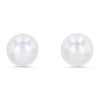 Diamonds Direct Earrings | White Freshwater Pearl Studs