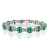 Diamonds Direct Bracelets | Emerald And Diamond Bracelet