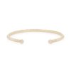 Diamonds Direct Bracelets | Michael M. Foundation Cuff Bangle Yellow Gold 14K