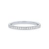 Diamonds Direct Women'S Bands | Tacori Sculpted Crescent Classic Wedding Band White Gold 18K