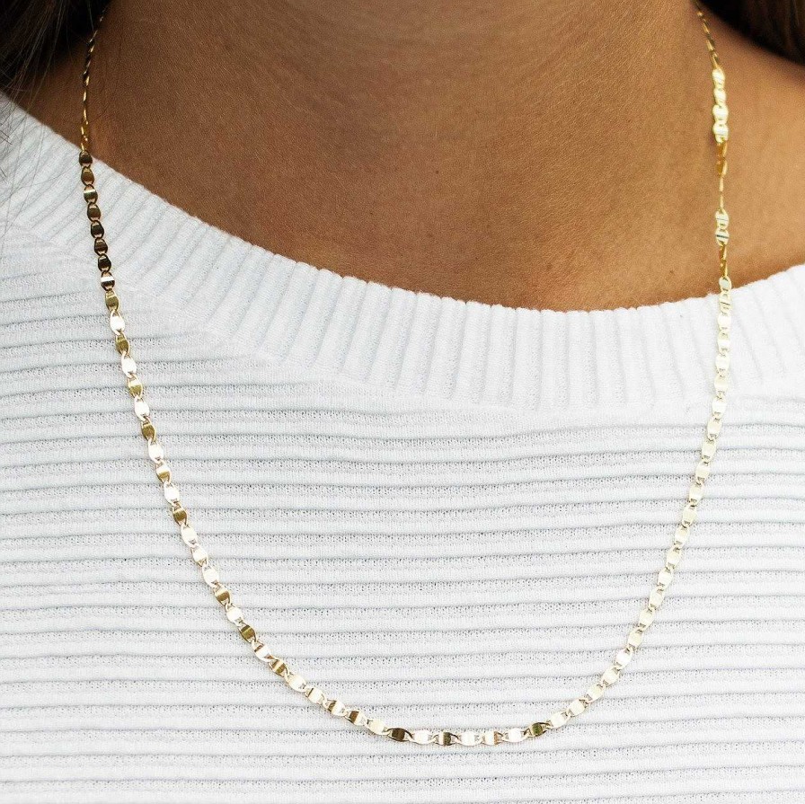 Diamonds Direct Necklaces & Pendants | Gold 18 Inch Chain Necklace Yellow Gold 14K