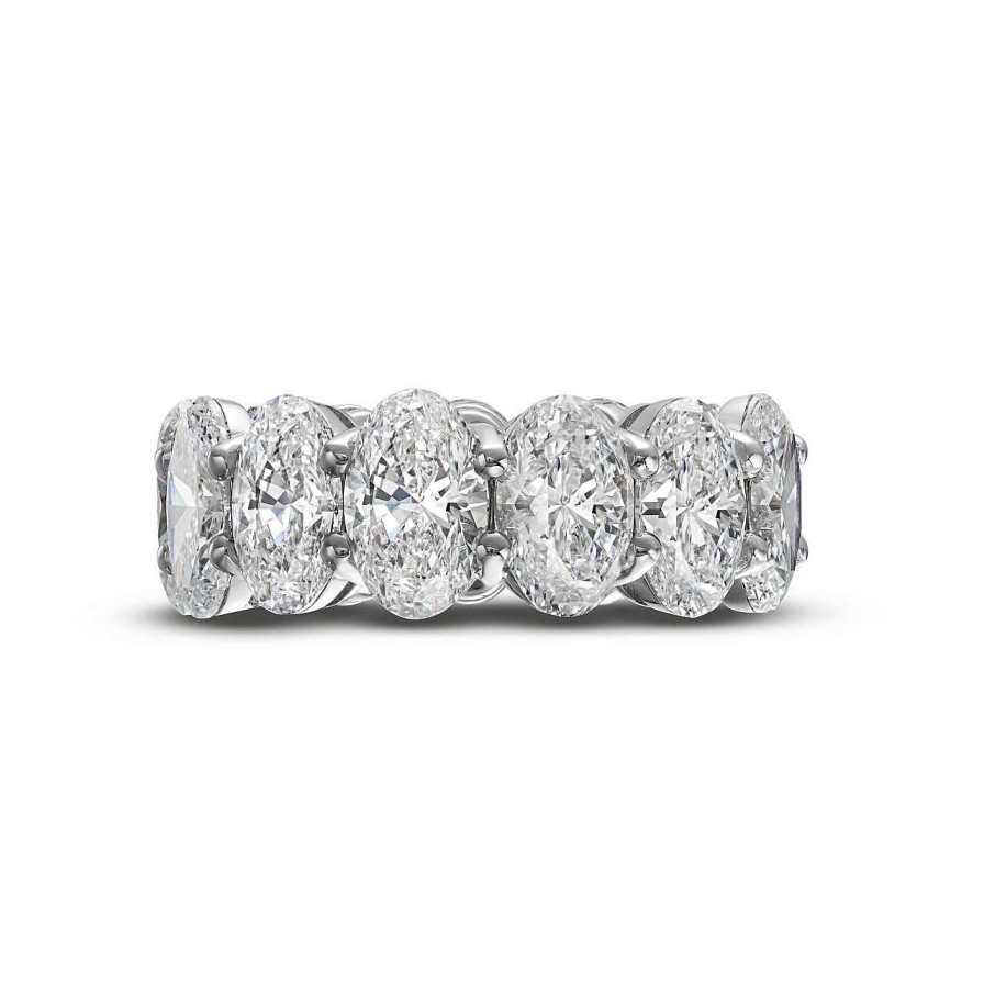 Diamonds Direct Rings | Oval Cut Diamond Eternity Band