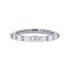 Diamonds Direct Women'S Bands | Alternating Marquise And Baguette Diamond Wedding Band By Classique White Gold 14K