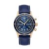 Diamonds Direct Men'S Watches | Blancpain Air Command Rose Gold Blue Dial/Blue Bezel Chronograph 42.5Mm