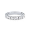 Diamonds Direct Women'S Bands | Tacori Royalt Diamond Wedding Band Yellow Gold 18K