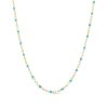 Diamonds Direct Necklaces & Pendants | Turquoise Enamel Accent Station Necklace