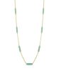 Diamonds Direct Necklaces & Pendants | Turquoise Enamel Station Necklace