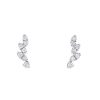 Diamonds Direct Earrings | Diamond Floral Inspired Studs White Gold 14K