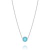 Diamonds Direct Necklaces & Pendants | Tacori Crescent Embrace Turquoise Pendant