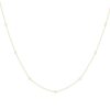 Diamonds Direct Necklaces & Pendants | Gold 18 Inch Bead Station Necklace