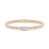 Diamonds Direct Bracelets | Simon G. Diamond Textured Flexible Bangle