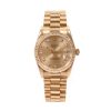 Diamonds Direct Women'S Watches | Rolex Datejust 31Mm Champagne Diamond Watch | Yellow Gold