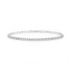 Diamonds Direct Bracelets | Flexible Diamond Bangle White Gold 14K