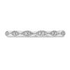 Diamonds Direct Women'S Bands | Petite Marquise Frame Milgrain Wedding Band By Diamonds Direct Designs White Gold 14K