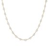 Diamonds Direct Necklaces & Pendants | Diamond Bar Station Tennis Necklace Yellow Gold 14K