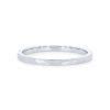 Diamonds Direct Women'S Bands | Hammer 1.5Mm Wedding Band By Novell White Gold 14K