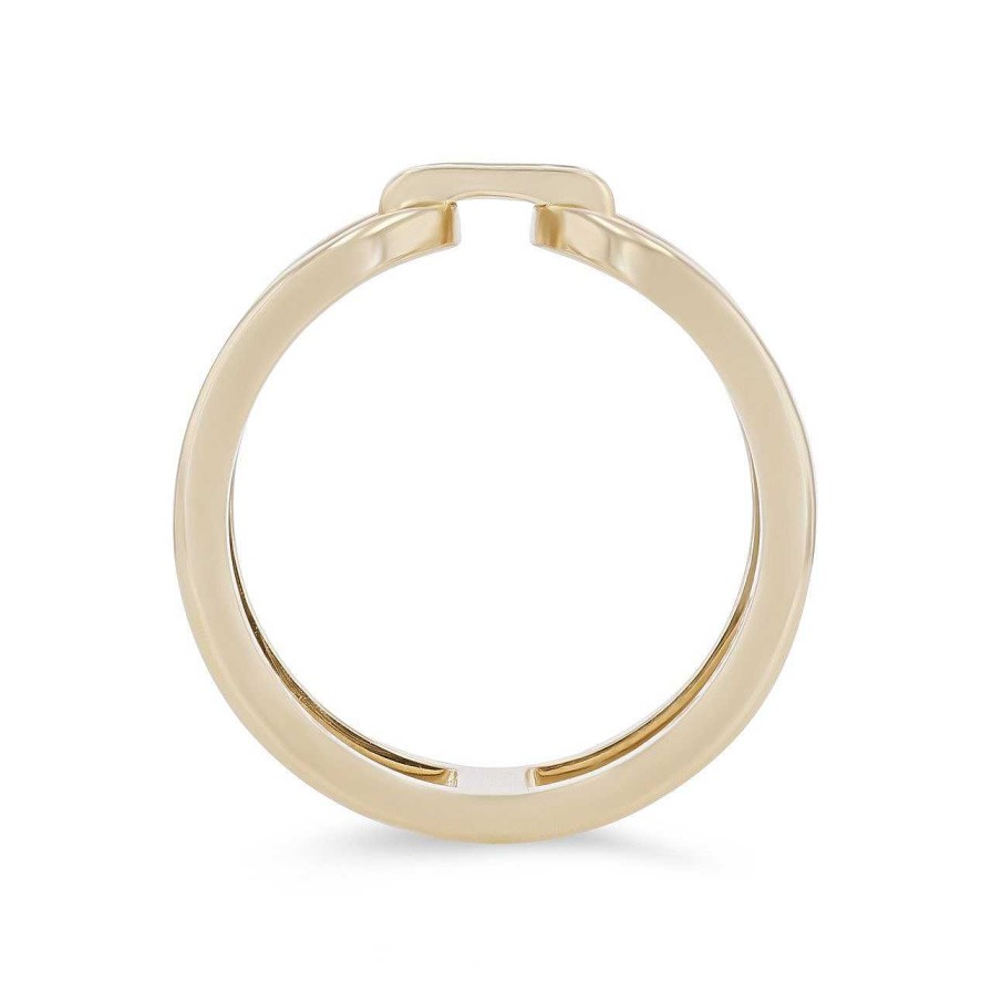 Diamonds Direct Fashion Rings | Michael M. Linked At Last Ring Yellow Gold 14K