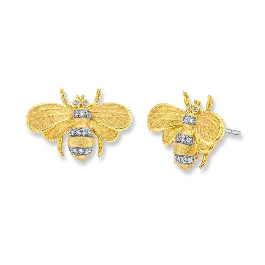 Diamonds Direct Earrings | Simon G. Bee Diamond Earrings