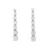 Diamonds Direct Earrings | Graduated Seven Stone Drop Earrings