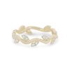 Diamonds Direct Women'S Bands | Floral Vine Diamond Wedding Band By Uneek White Gold 14K