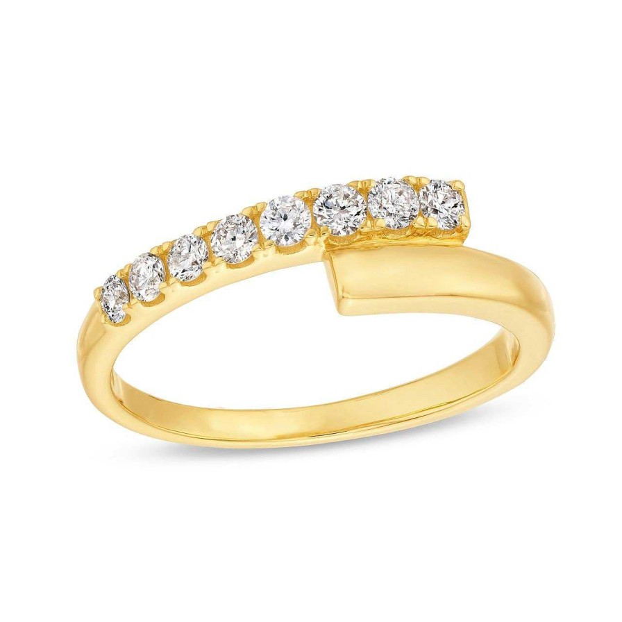 Diamonds Direct Fashion Rings | Graduated Diamond Wrap Ring