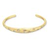 Diamonds Direct Bracelets | Scattered Diamond Cuff Bracelet