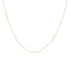 Diamonds Direct Necklaces & Pendants | Gold 16 Inch Adjustable Station Necklace Yellow Gold 14K