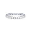 Diamonds Direct Women'S Bands | Verragio Renaissance Eternity Band White Gold 14K